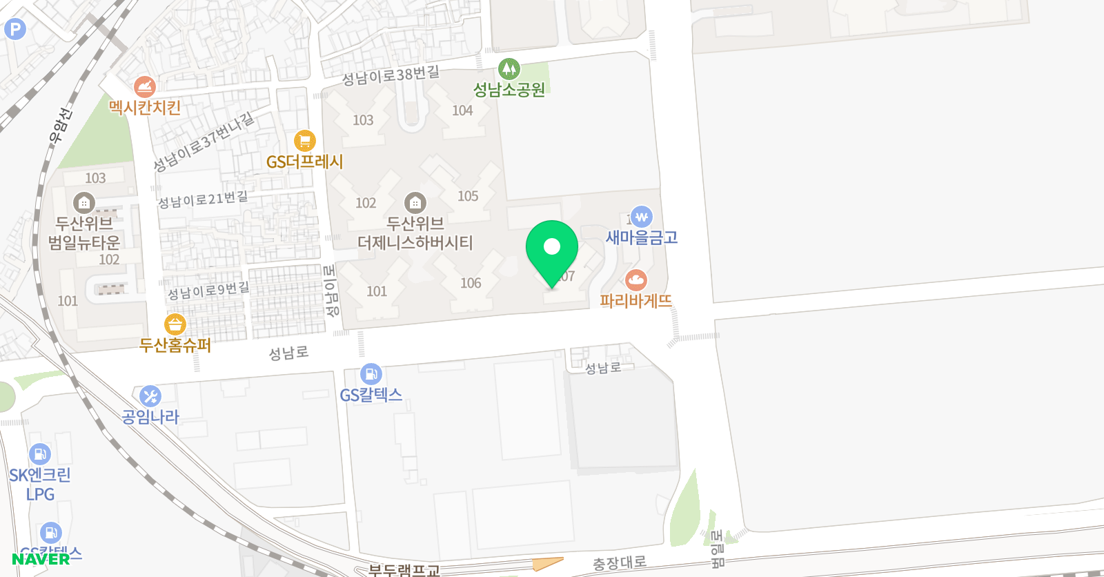 아소비 부산범일1점 위치