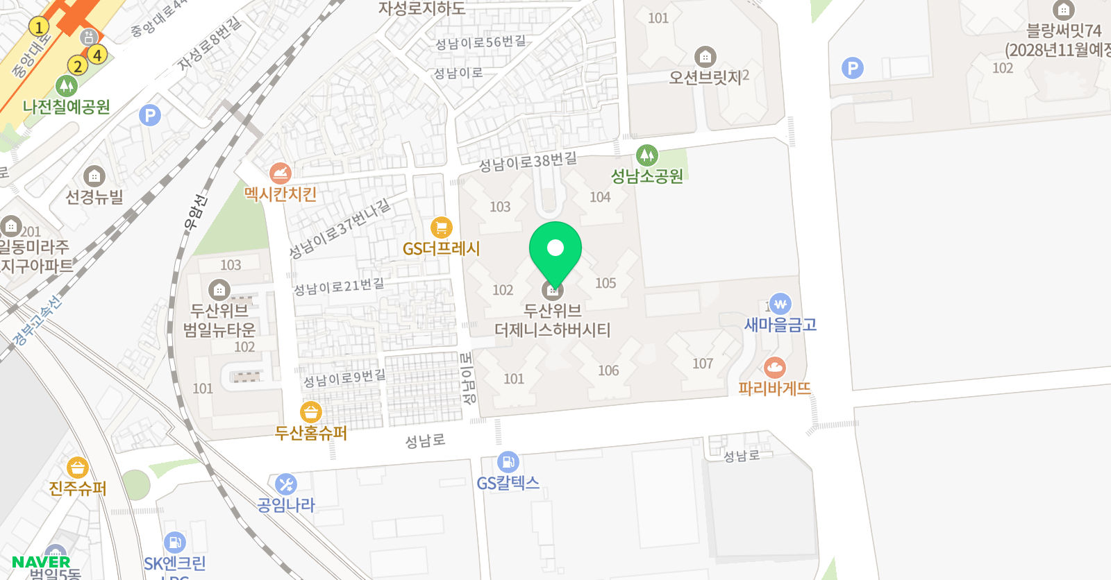 참진 국어학원 위치