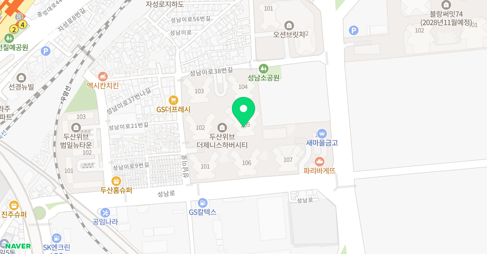 윤선생우리집앞 영어교실 부산성남초센터 위치