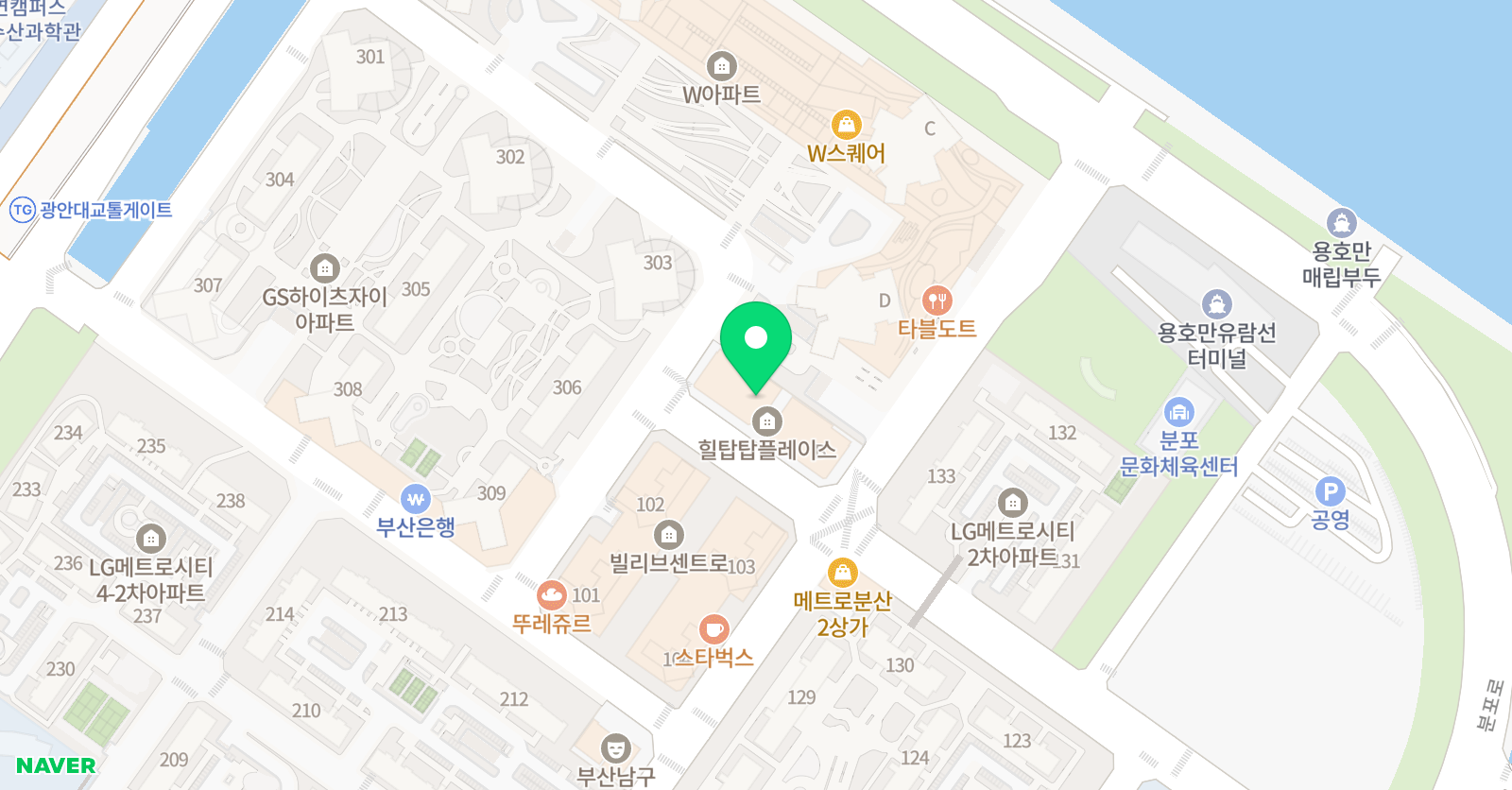럭스 수학초중관학원 위치