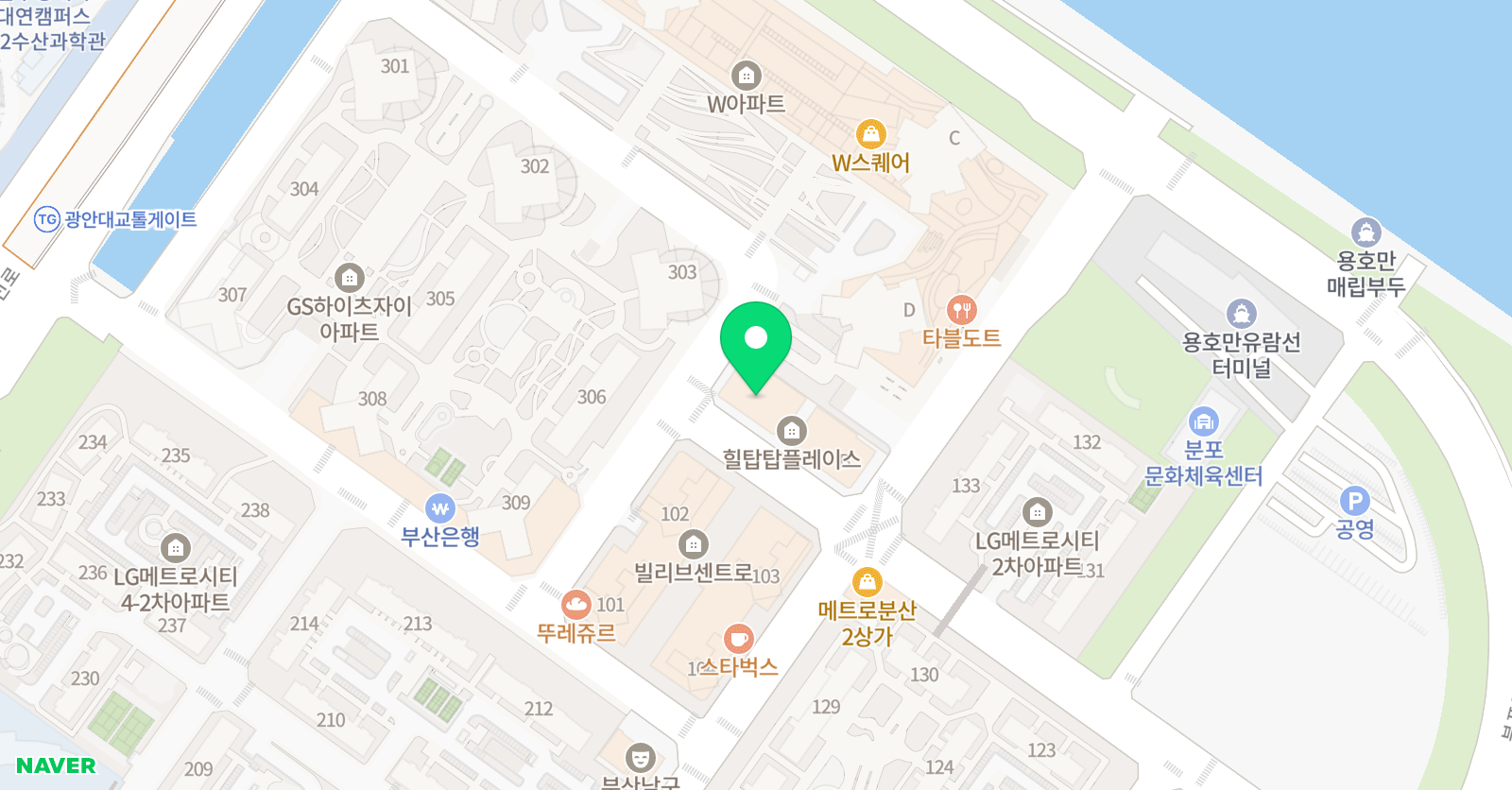 컨트롤 수학학원 위치