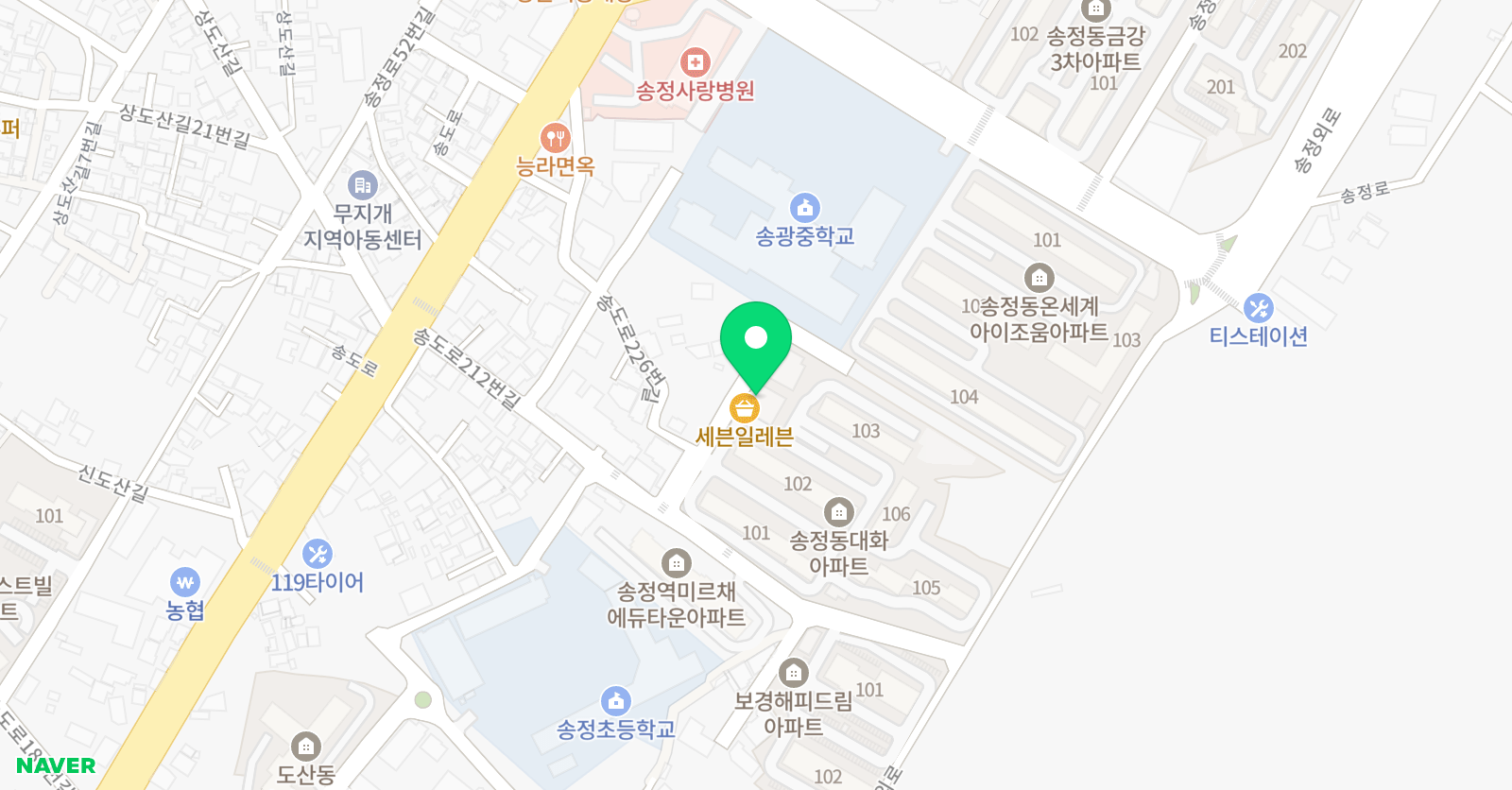 시원 수학교습소 위치