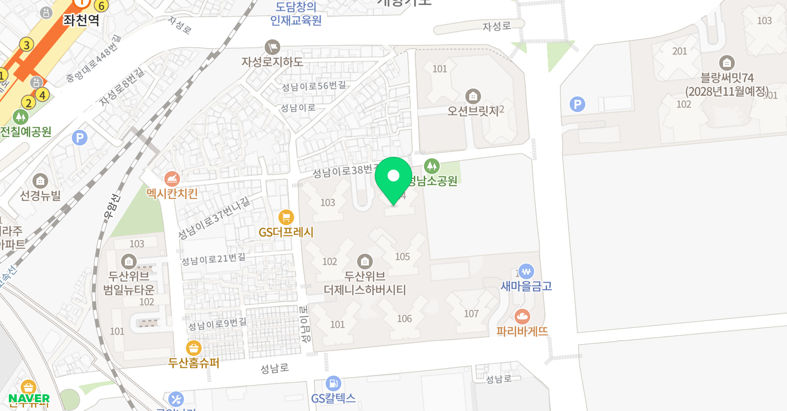 미술로세계로 위치