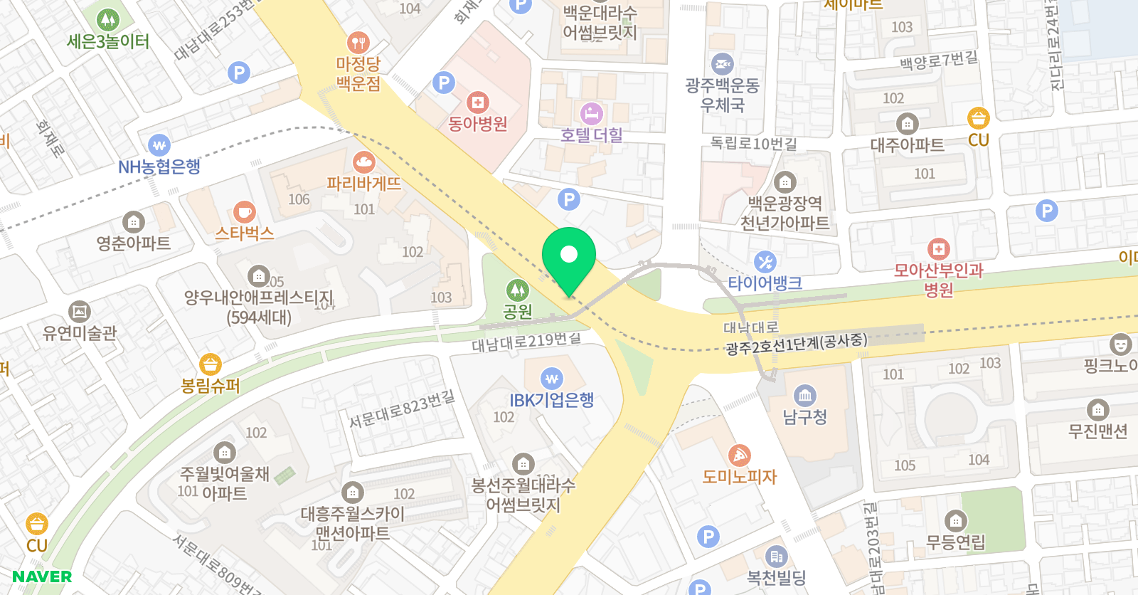 토론하는아이들 백운 선목원 GLE 센터 위치