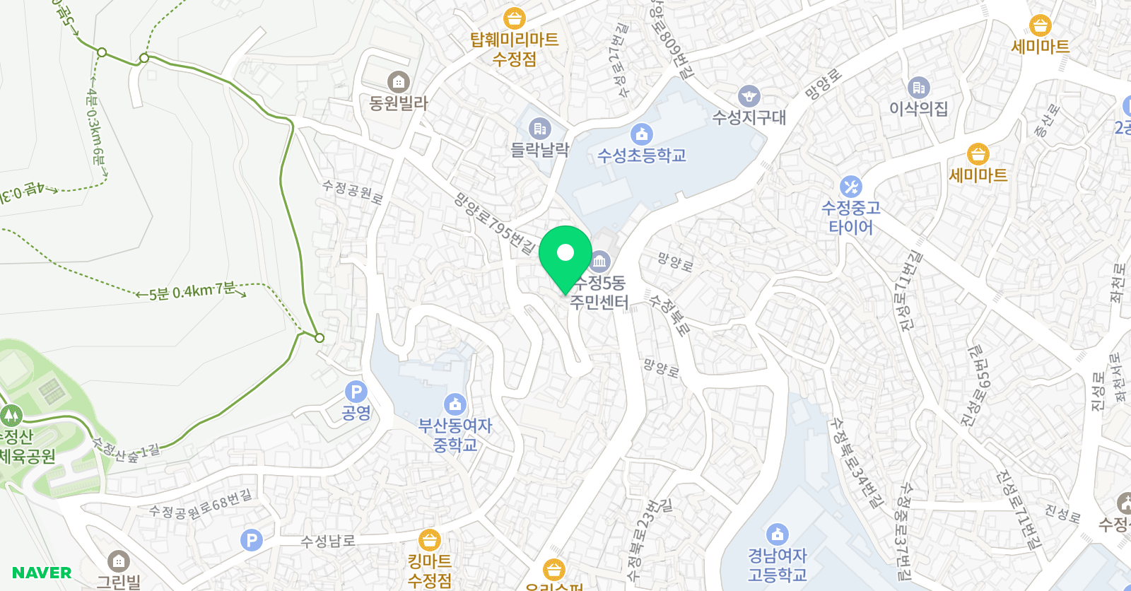 금잔디피아노아카데미학원 위치