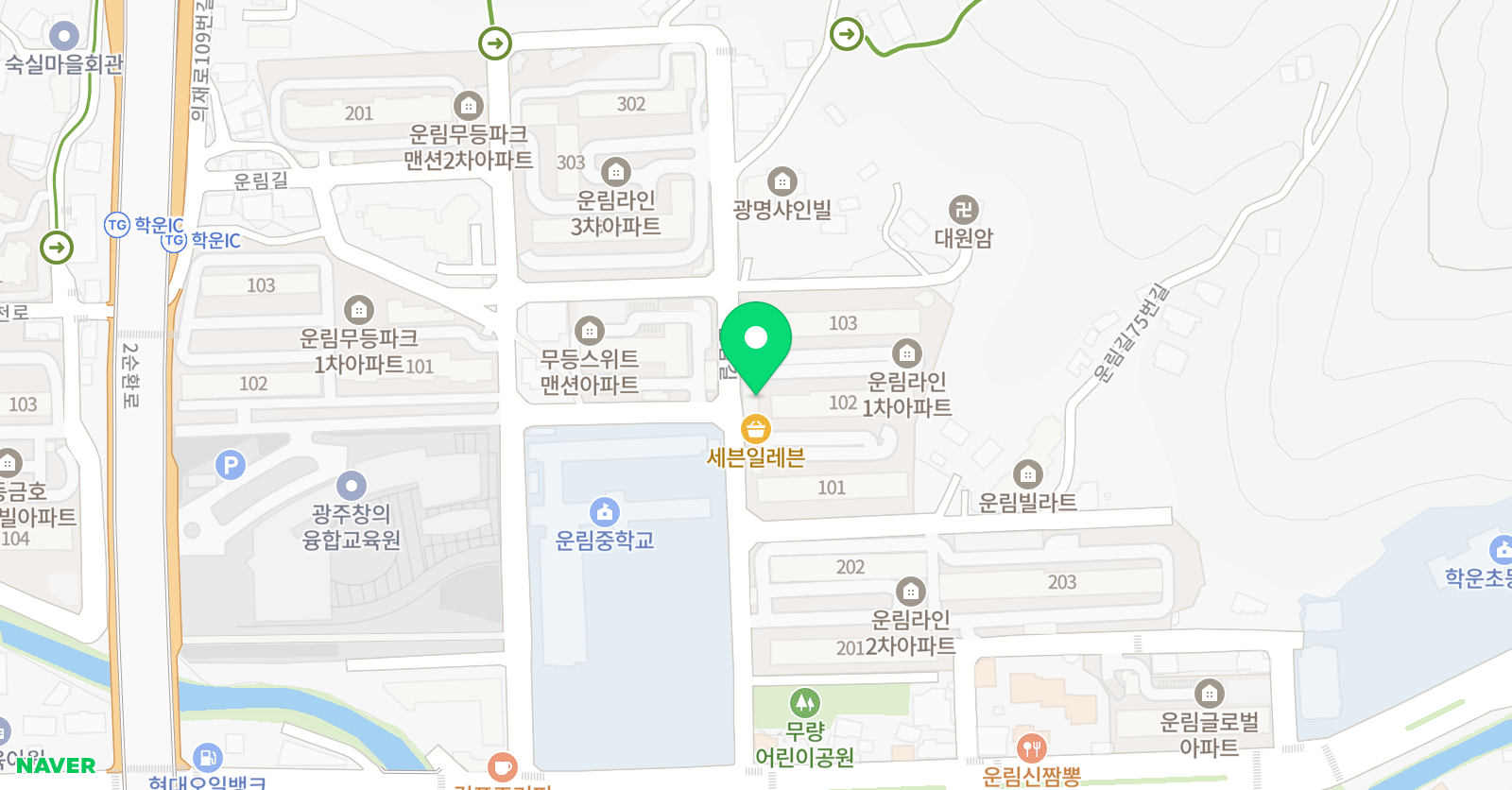 잘하는 학원 위치