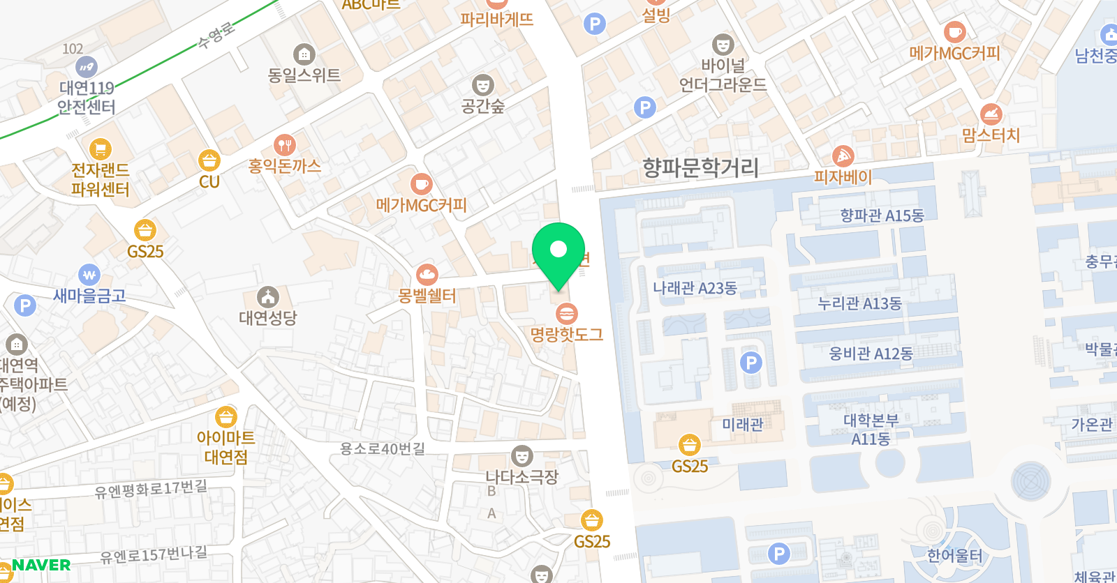 온 무용학원 위치