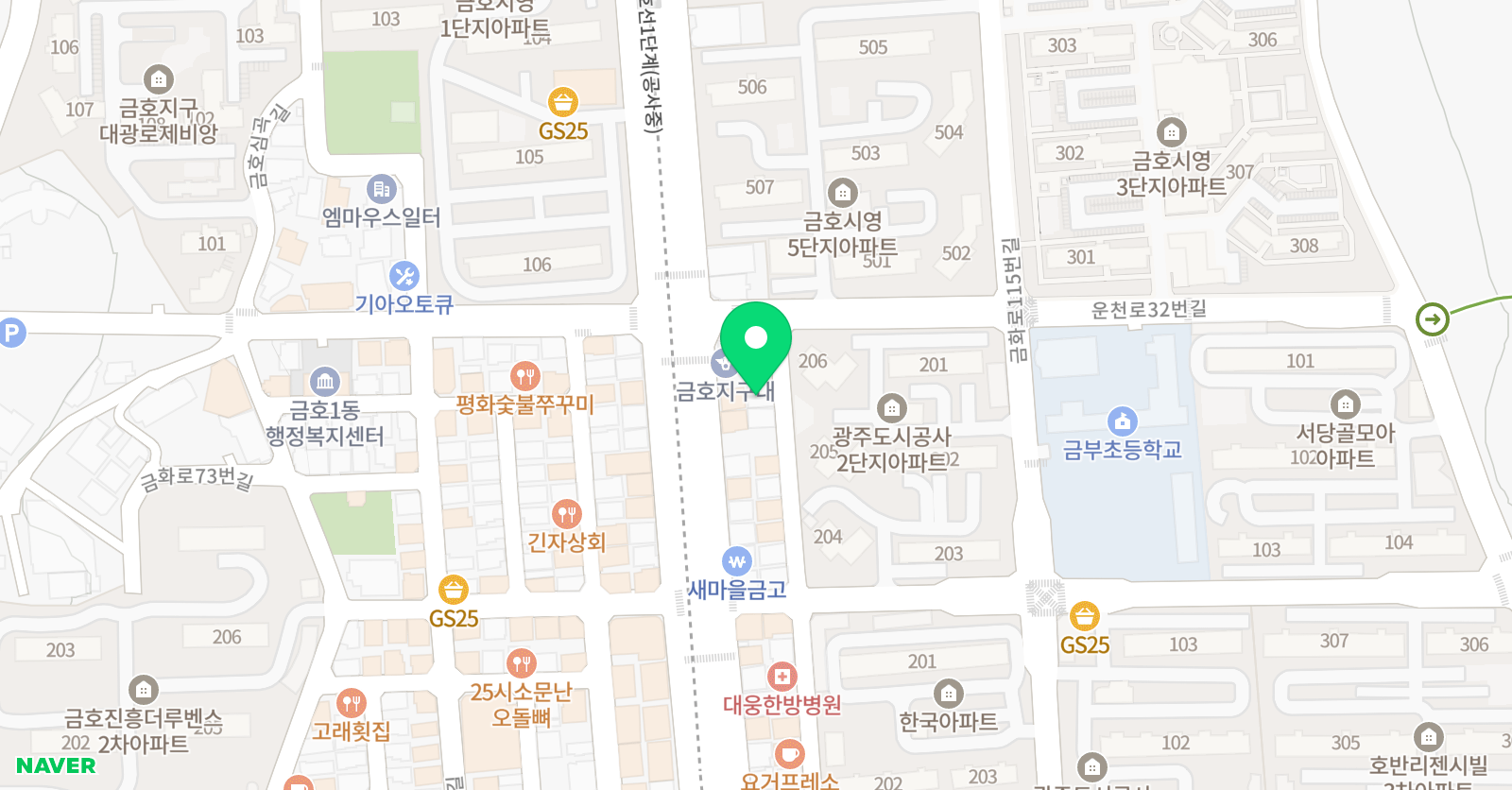 세종음악학원 위치