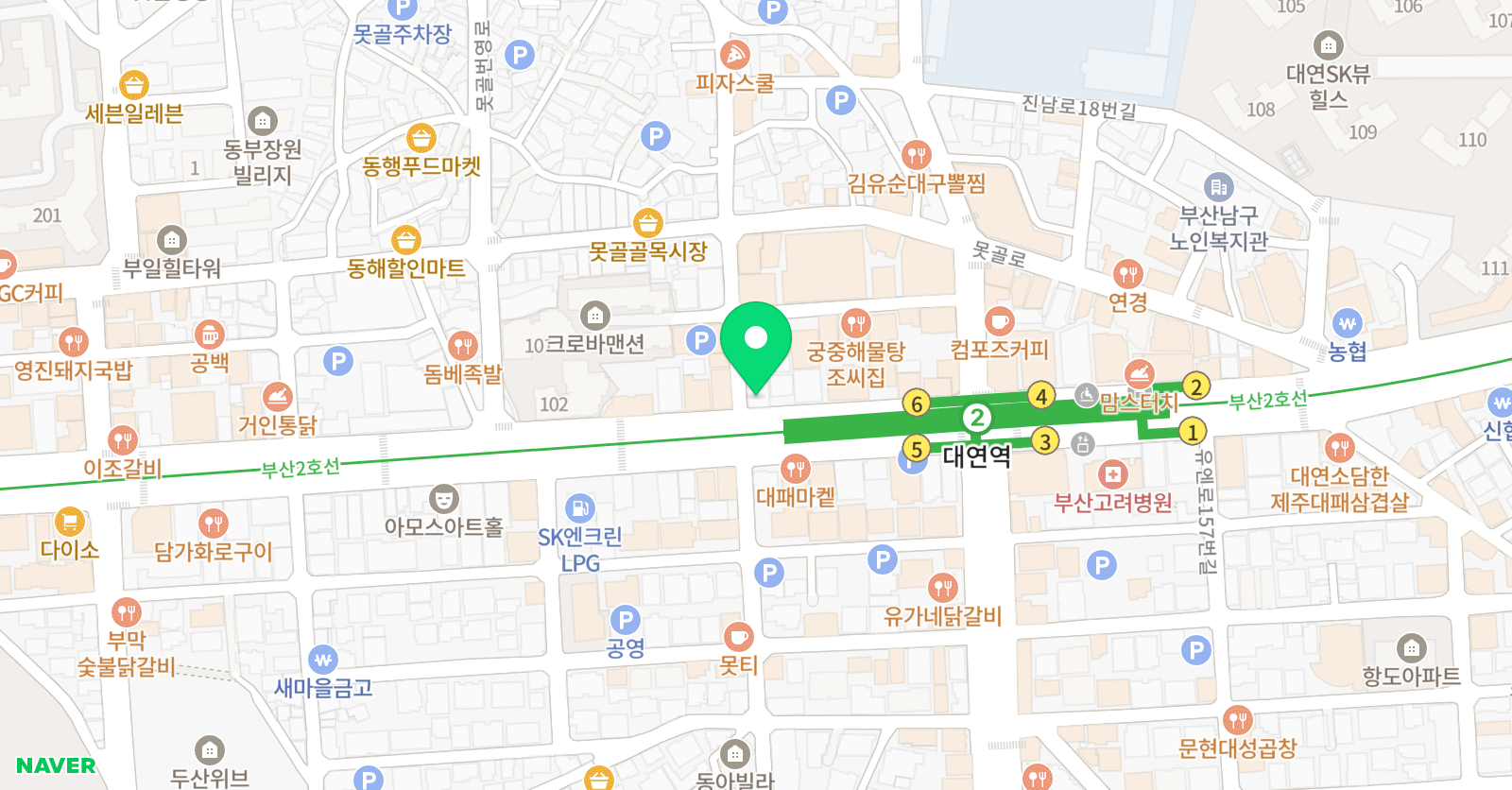 빼어날 수학교습소 위치