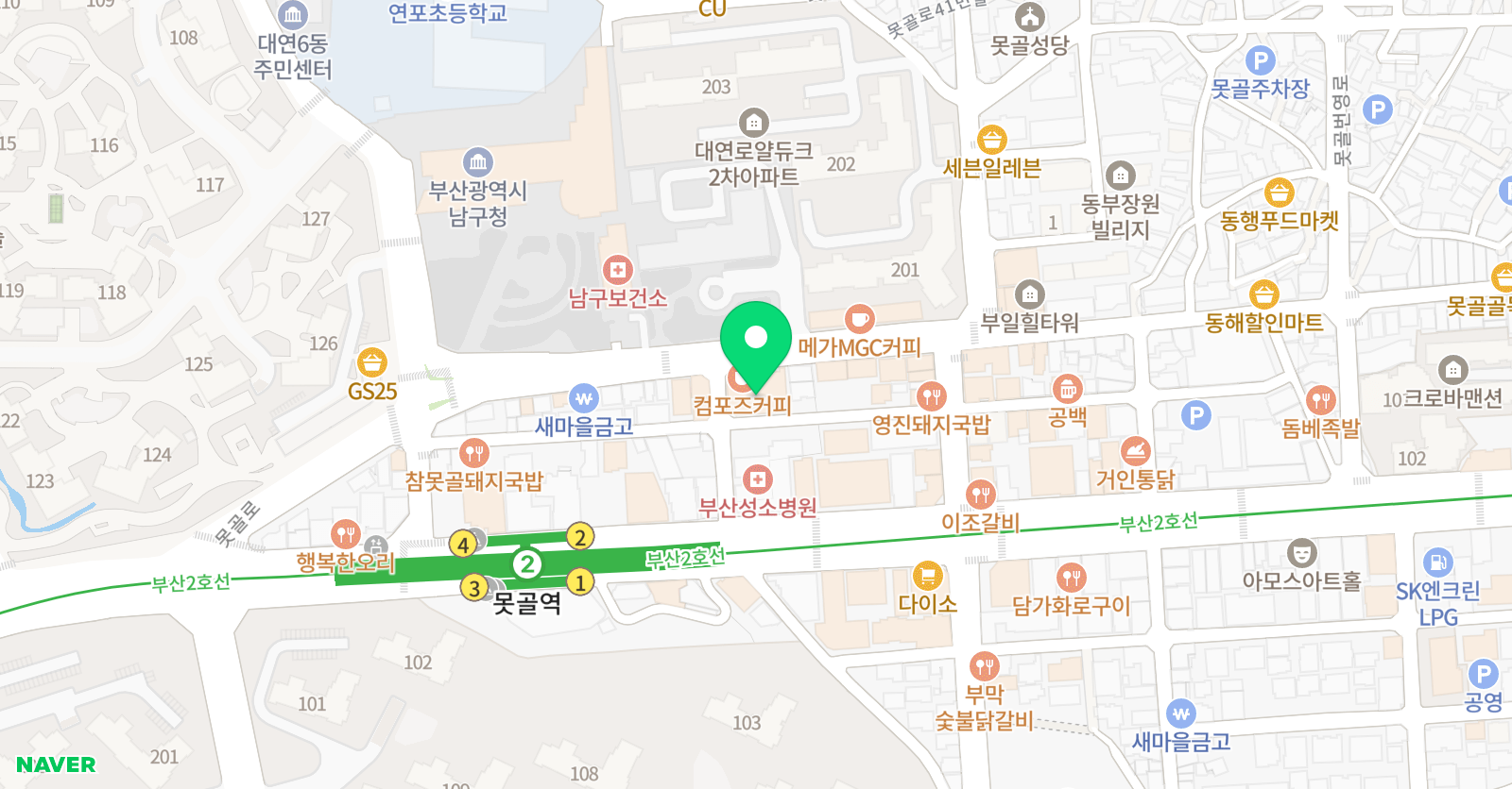 프리미어 영수학원 위치