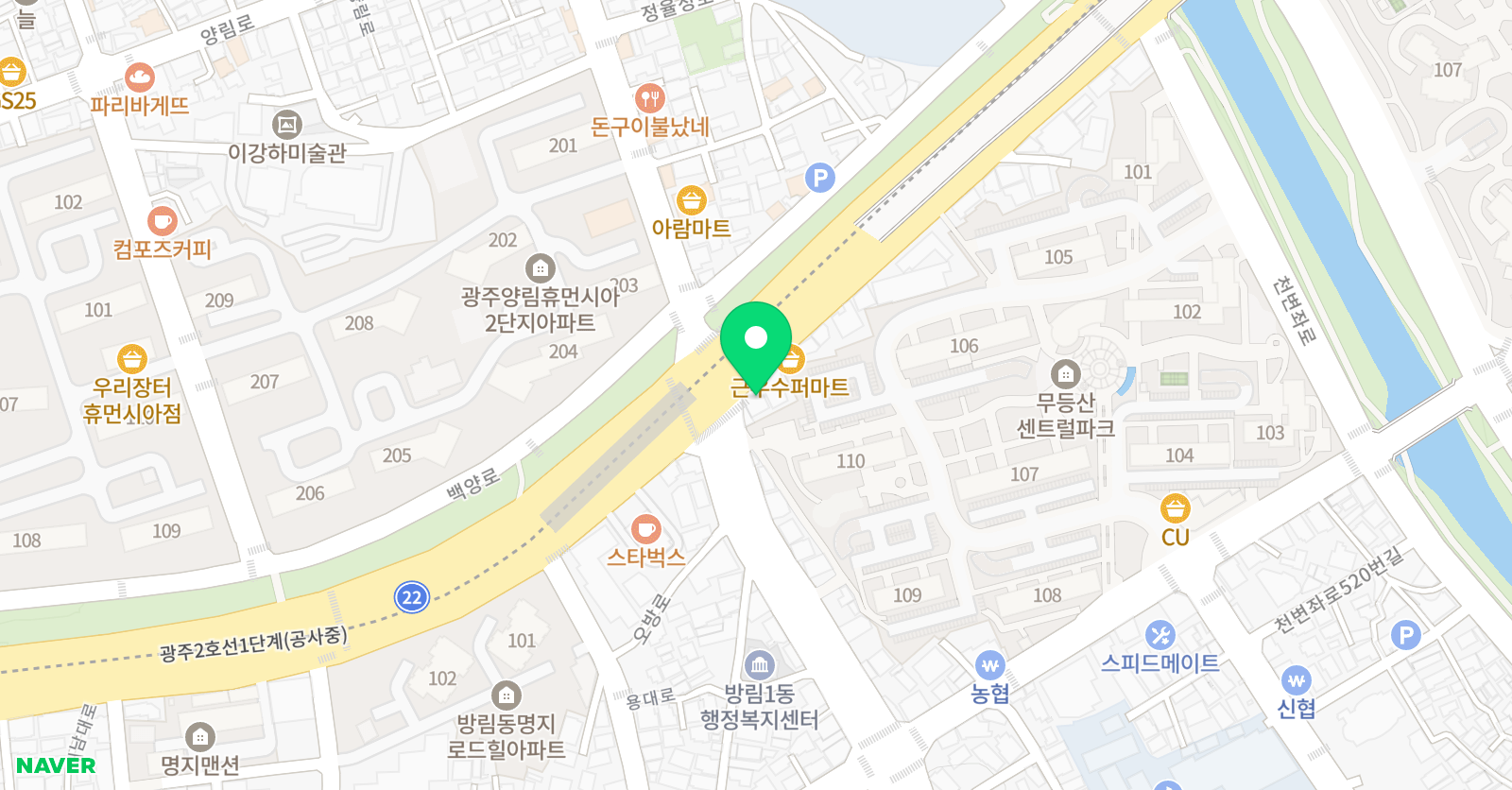 아이앤아이 존스 영어학원 위치