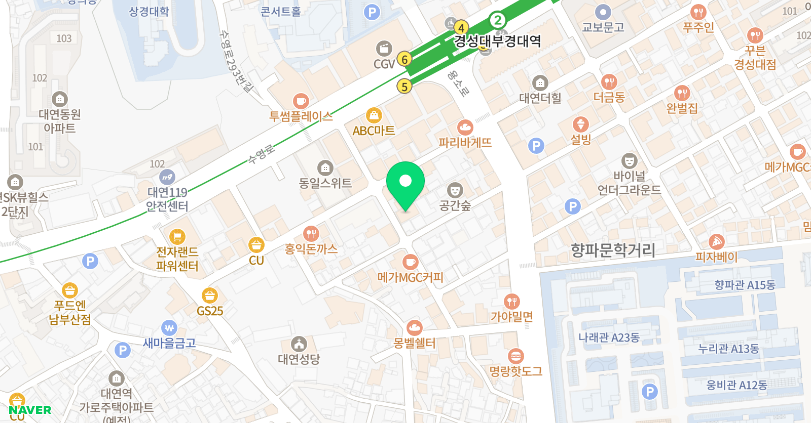 골드레슬링 부산점 위치
