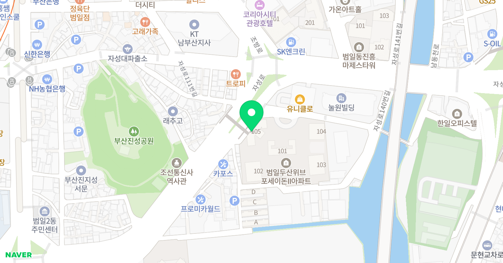 곽 수학 위치