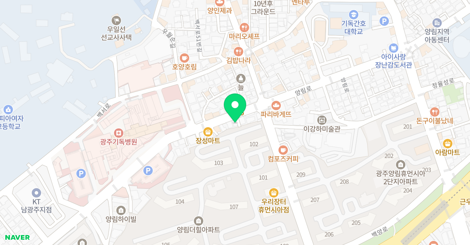 센텀수학전문학원 위치