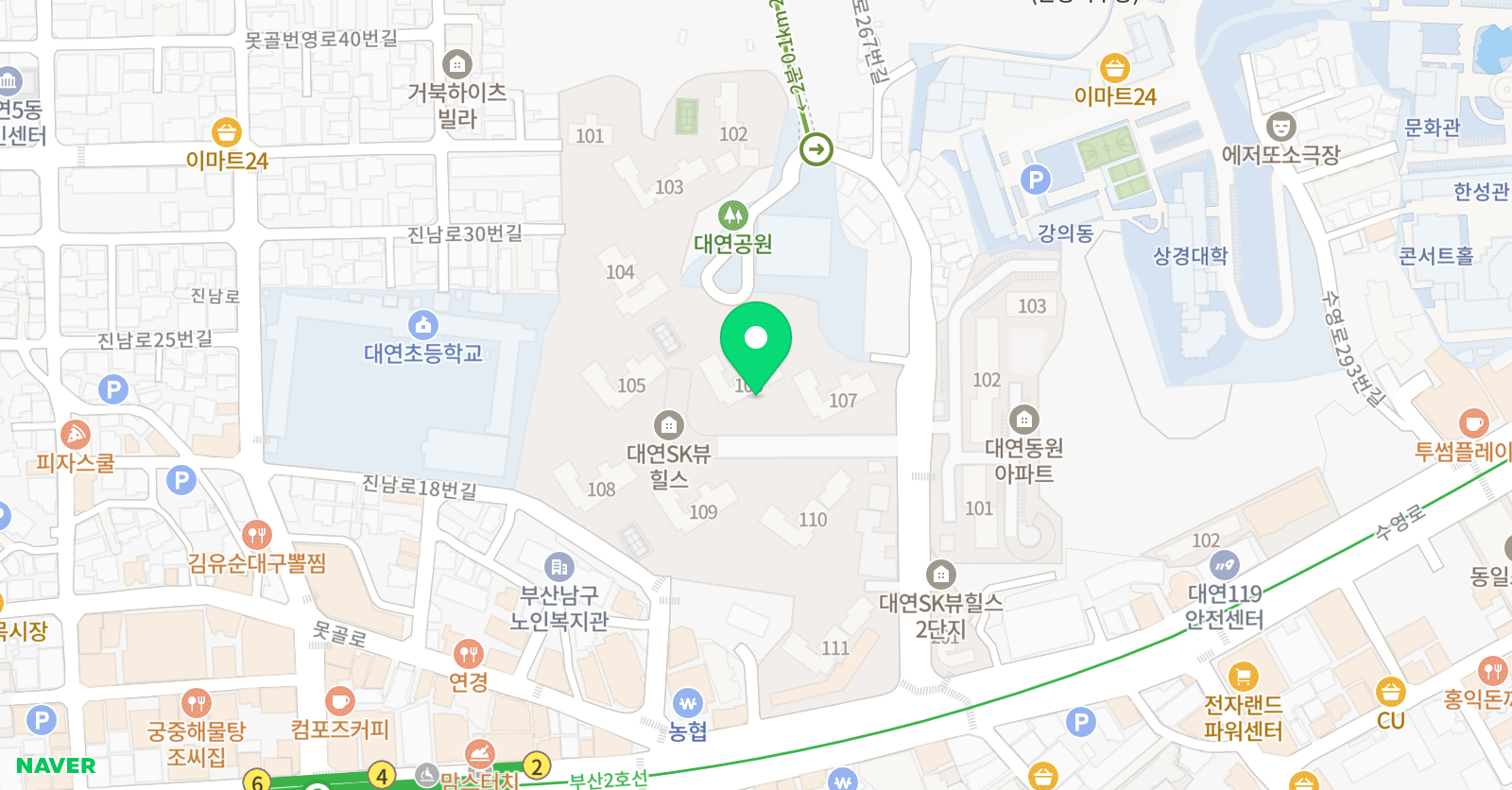 아소비 부산 대연3점 위치