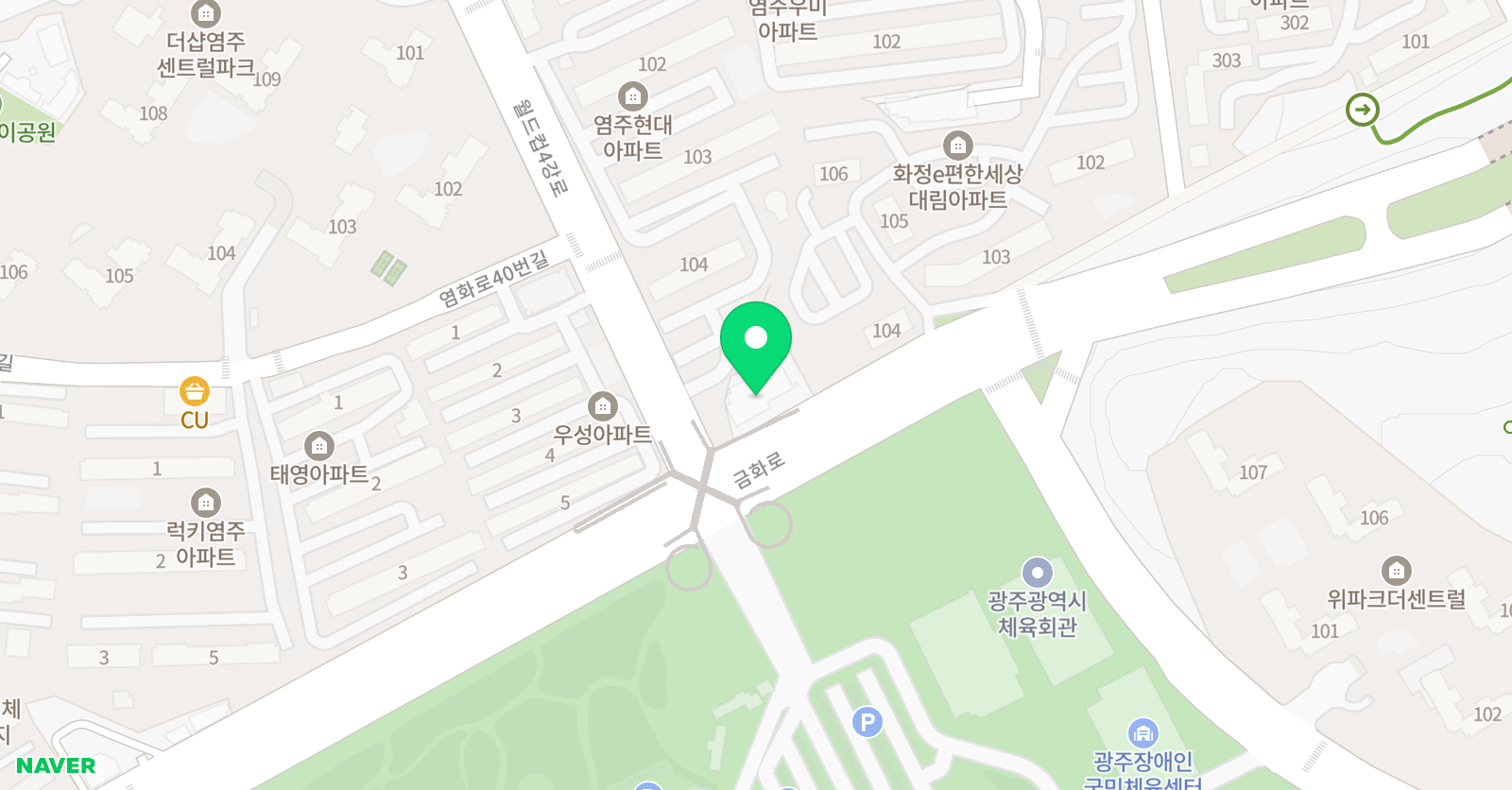 RU 모던댄스 아카데미 위치