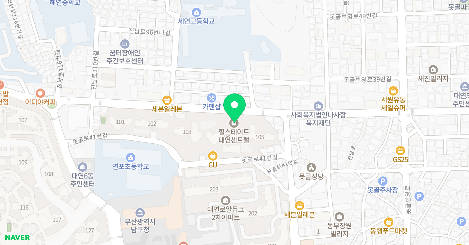우리아이키즈태권도 위치