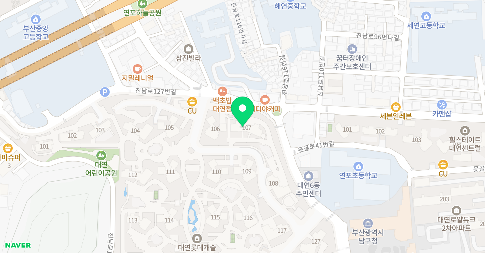 레벨업 영어학원 위치