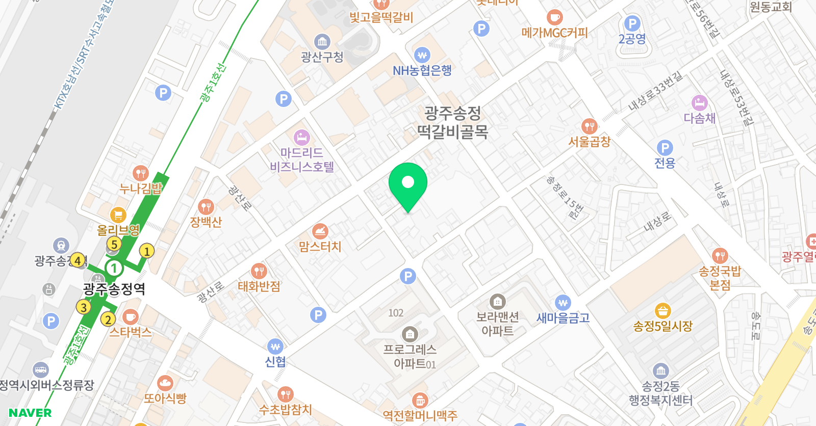 미라파인슐 레외국어학원 위치