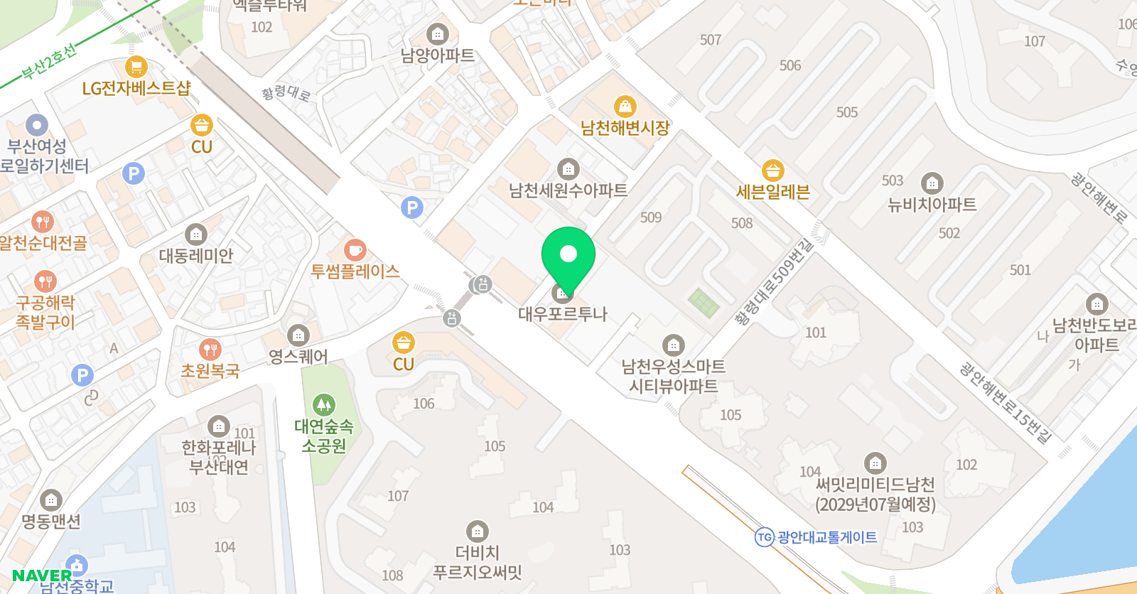 153 아트 클래스 학원 위치