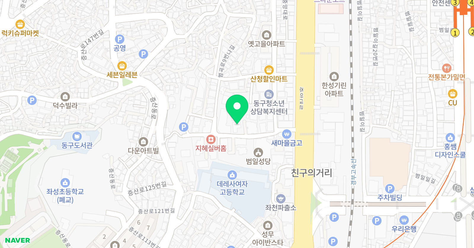 동양 미술학원 위치