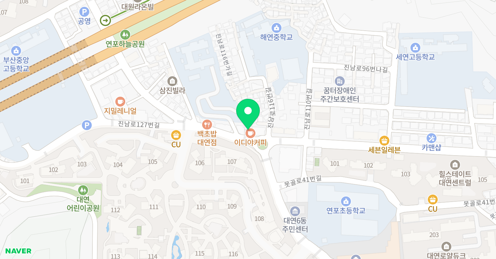 라온음악학원 위치