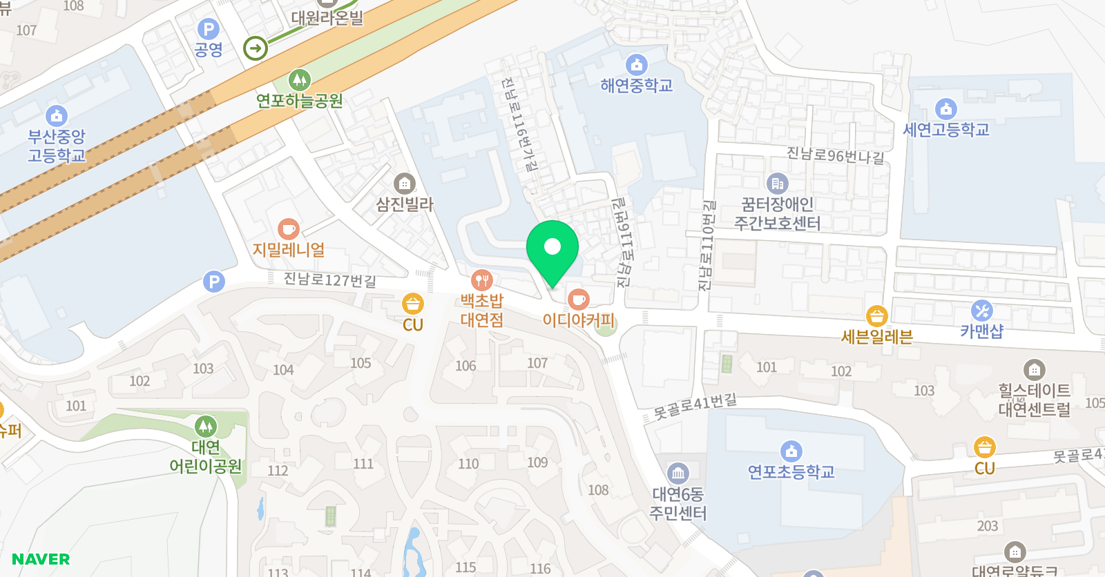 더매쓰중고등관수학교습소 위치