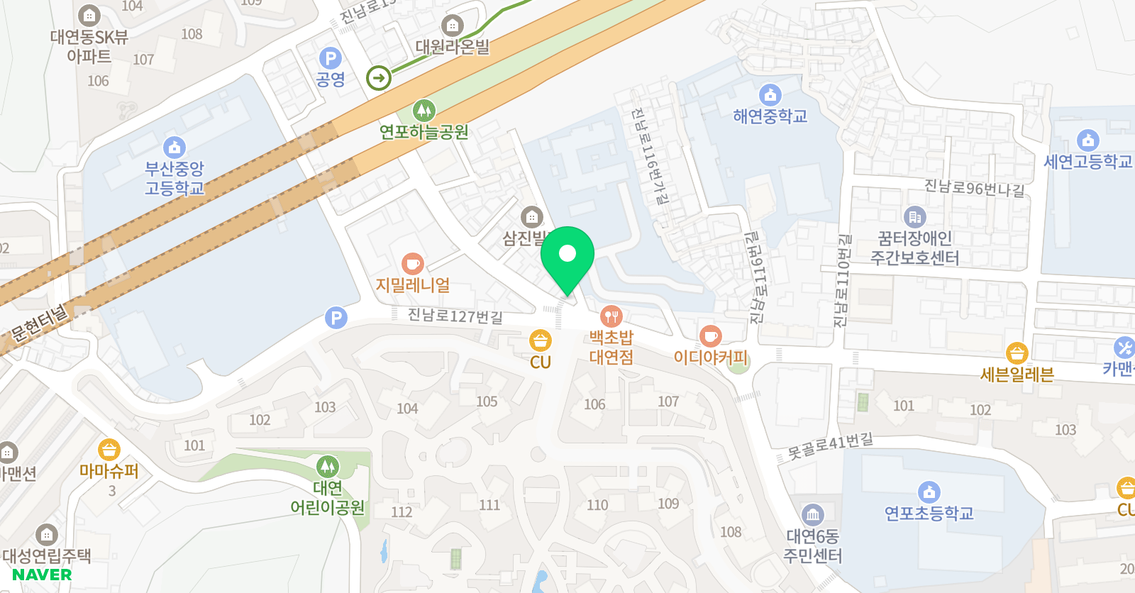 아이크미 부산남구대연교육센터 위치