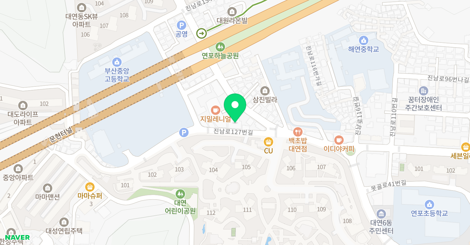 제나 뮤지컬아카데미 위치
