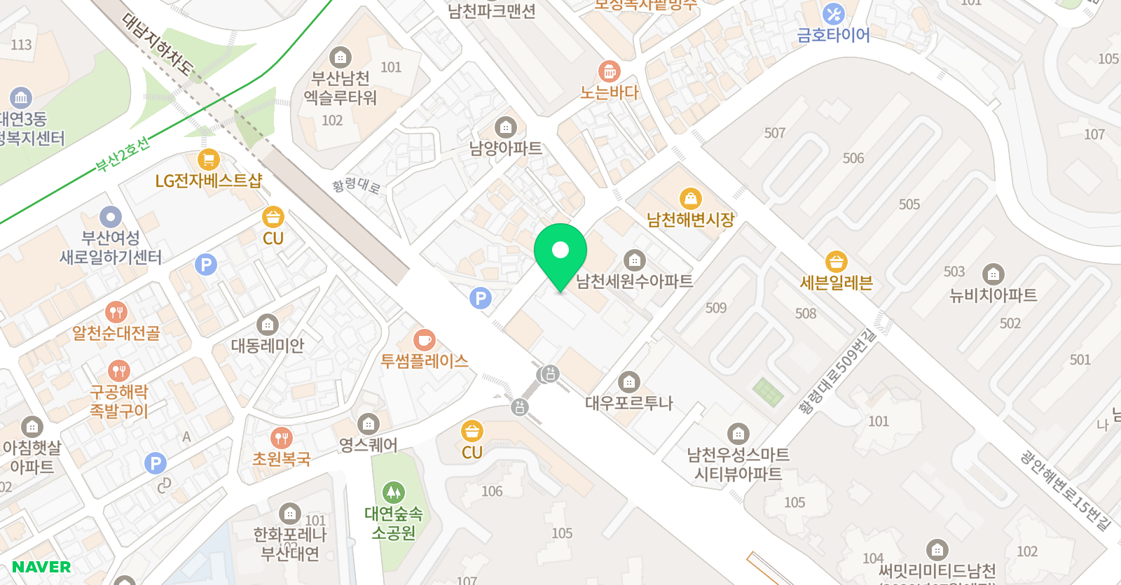 생각이크는 수학학원 위치