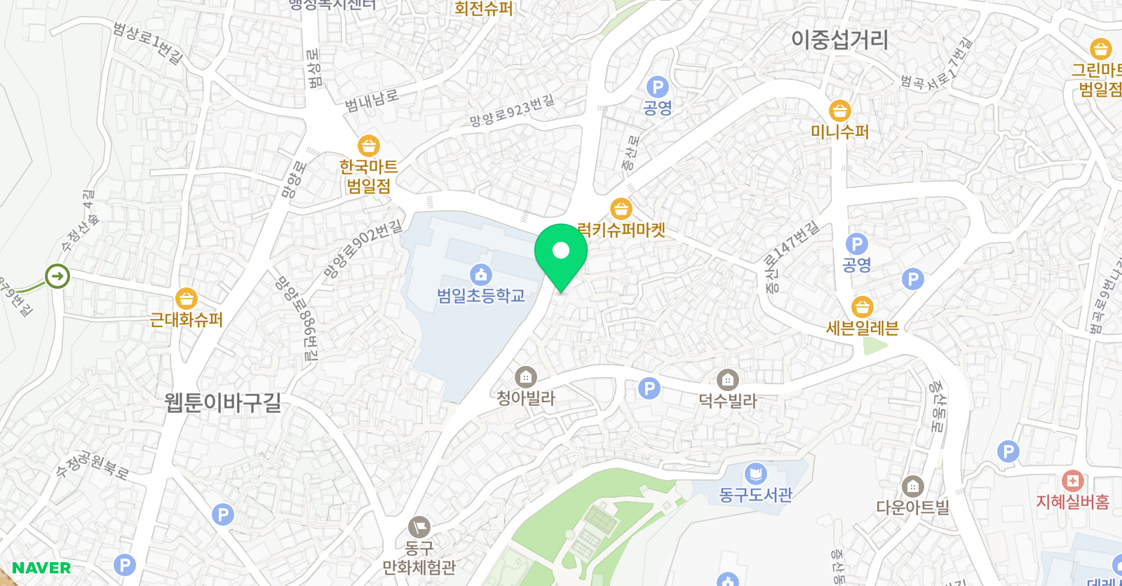 새롬 피아노 위치