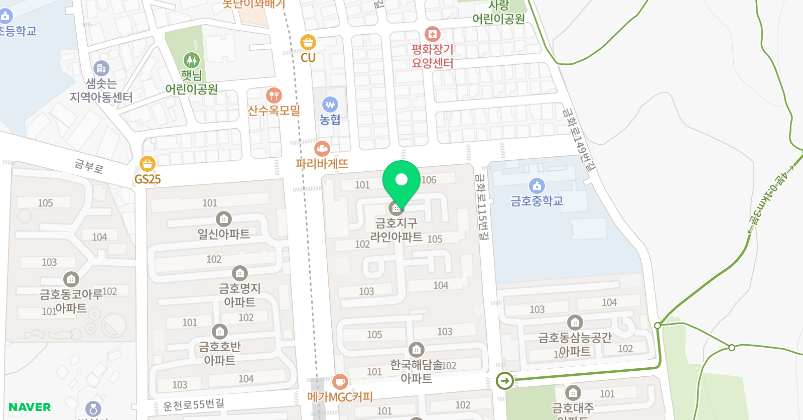 파피루스 수학보습학원 위치