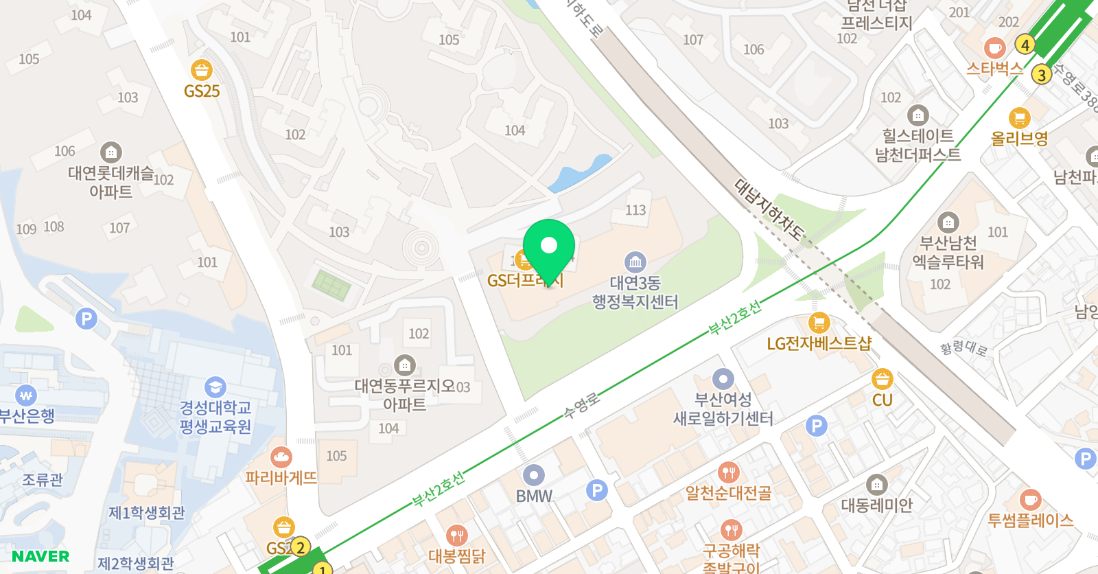 THE 모짜르테움 음악학원 위치