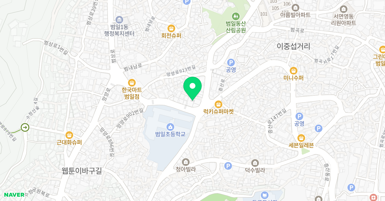 이쌤 수학교습소 위치