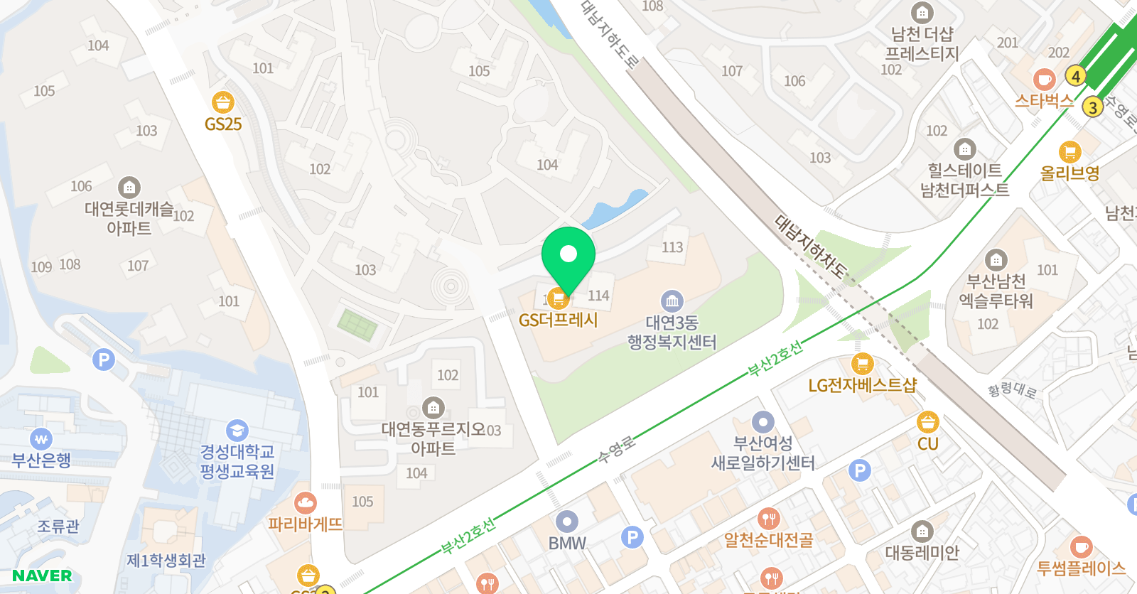 엠베스트SE 대연혁신캠퍼스 위치
