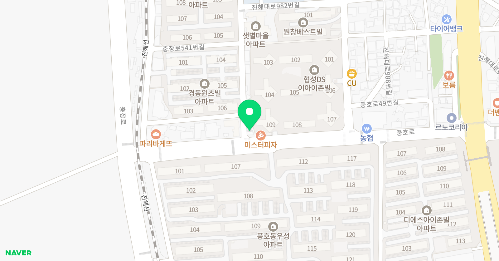 보들리안 영어학원 위치