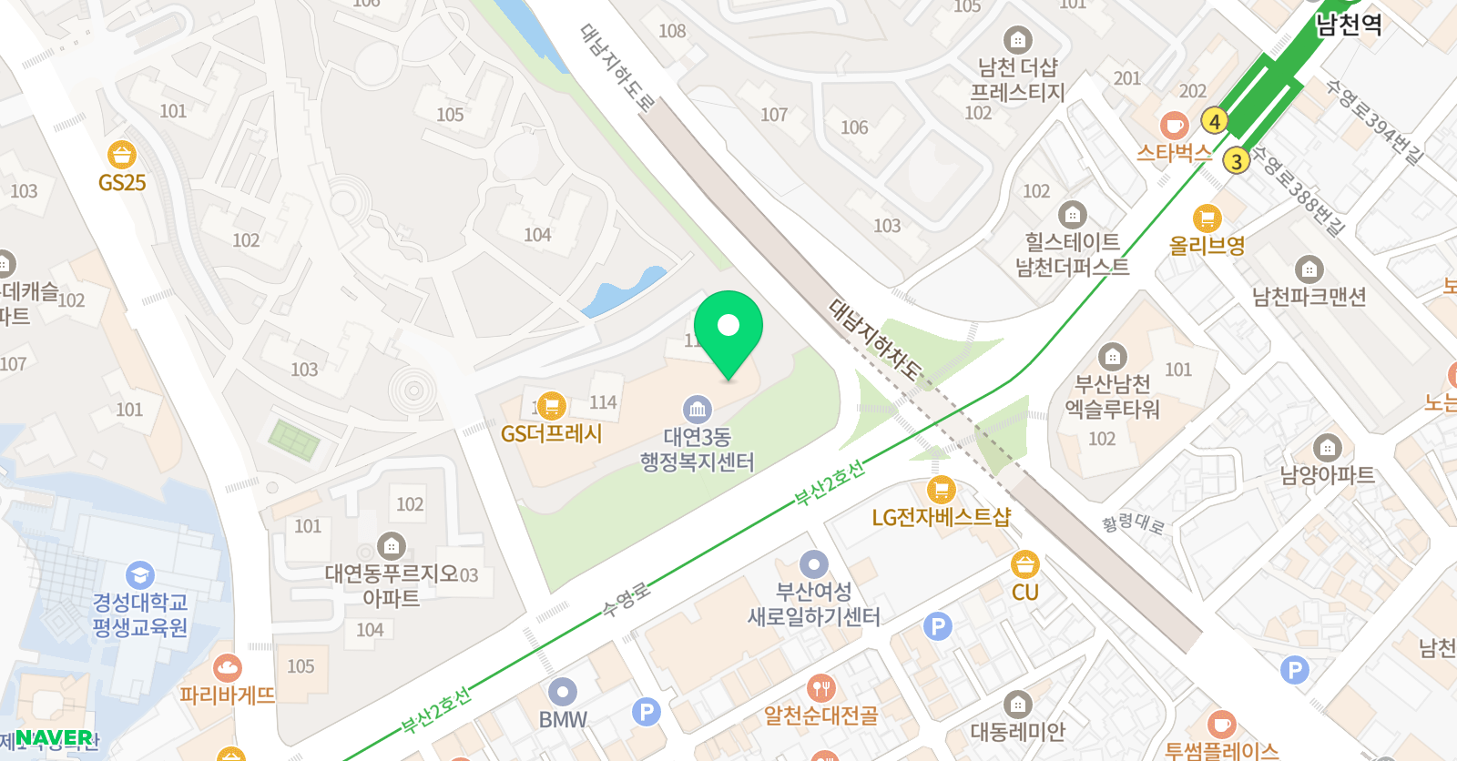 글린카뮤직쉬콜라 음악학원 위치