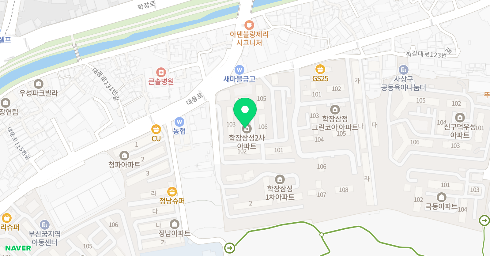 학장동독서논술 위치