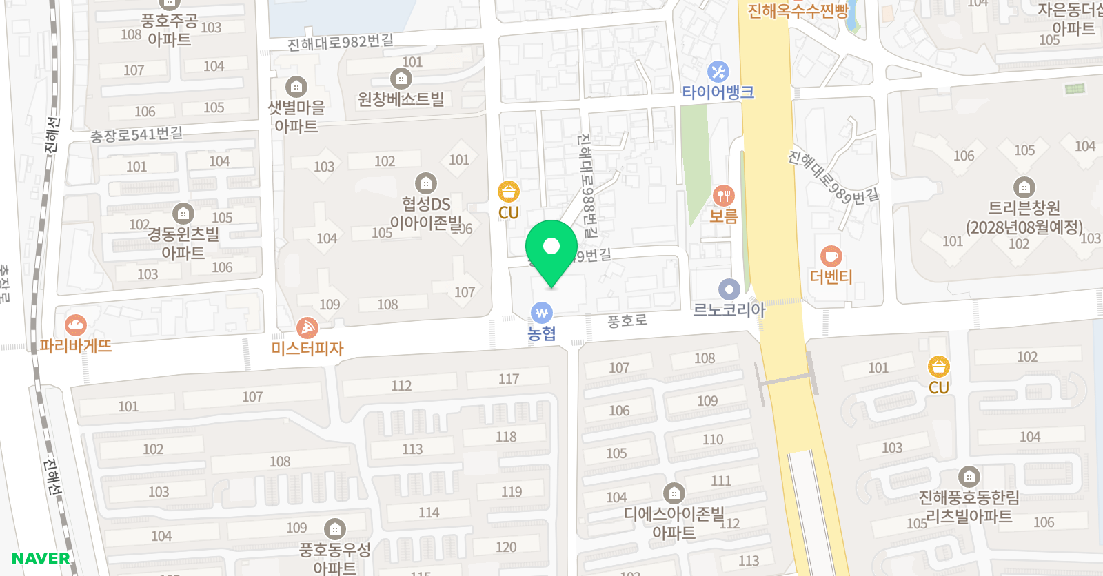 디어스터디 학원 위치