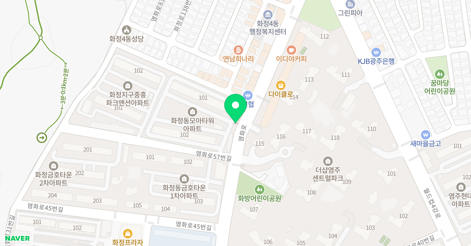 링키 영어교습소 화정1호점 위치