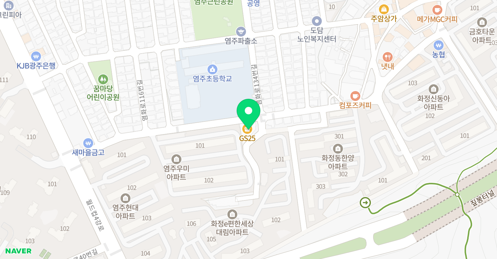 호연 태권도 위치