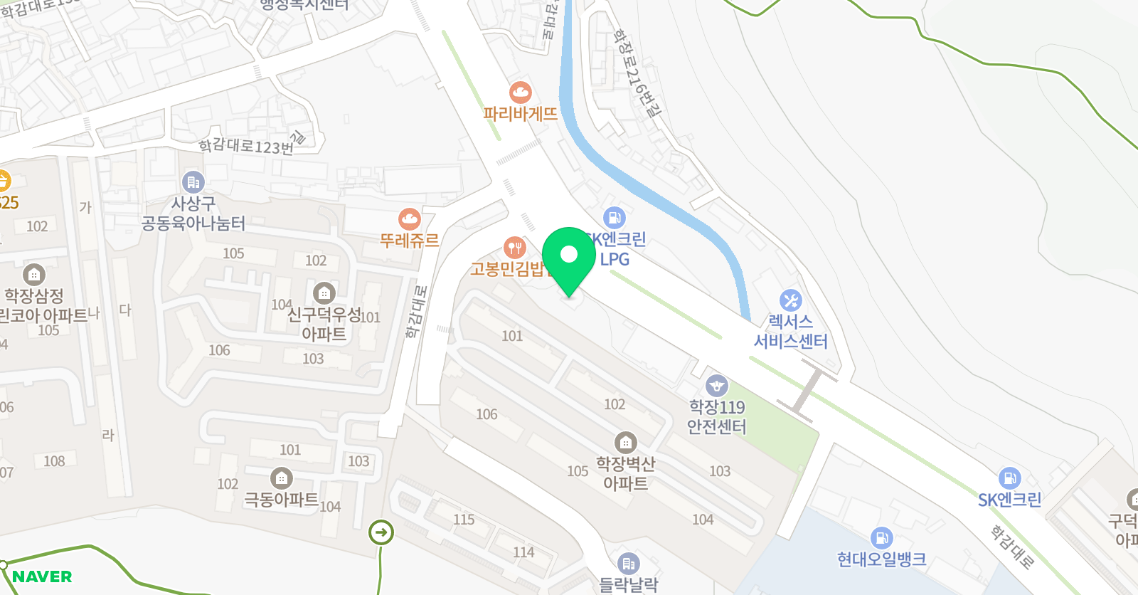 하우투 영어수학전문학원 위치