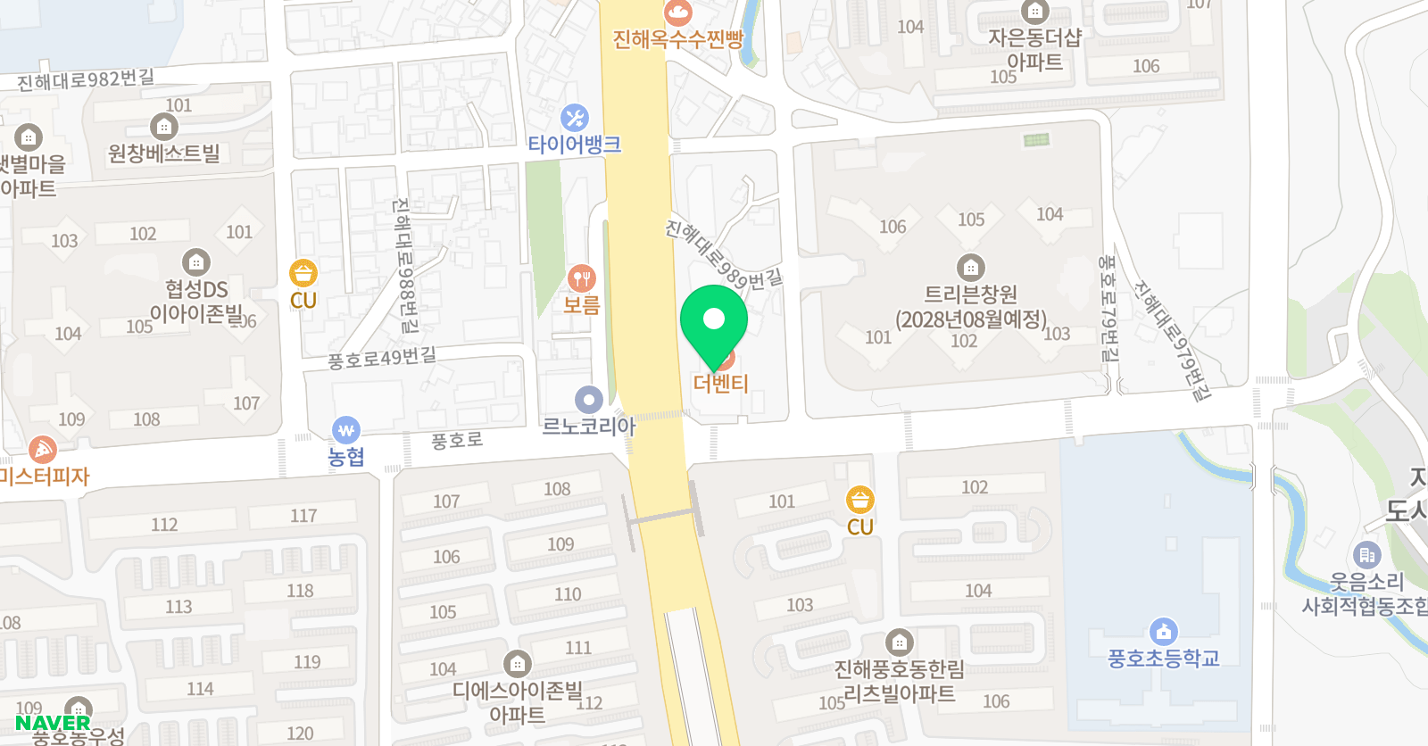 매쓰킹 수학학원 위치