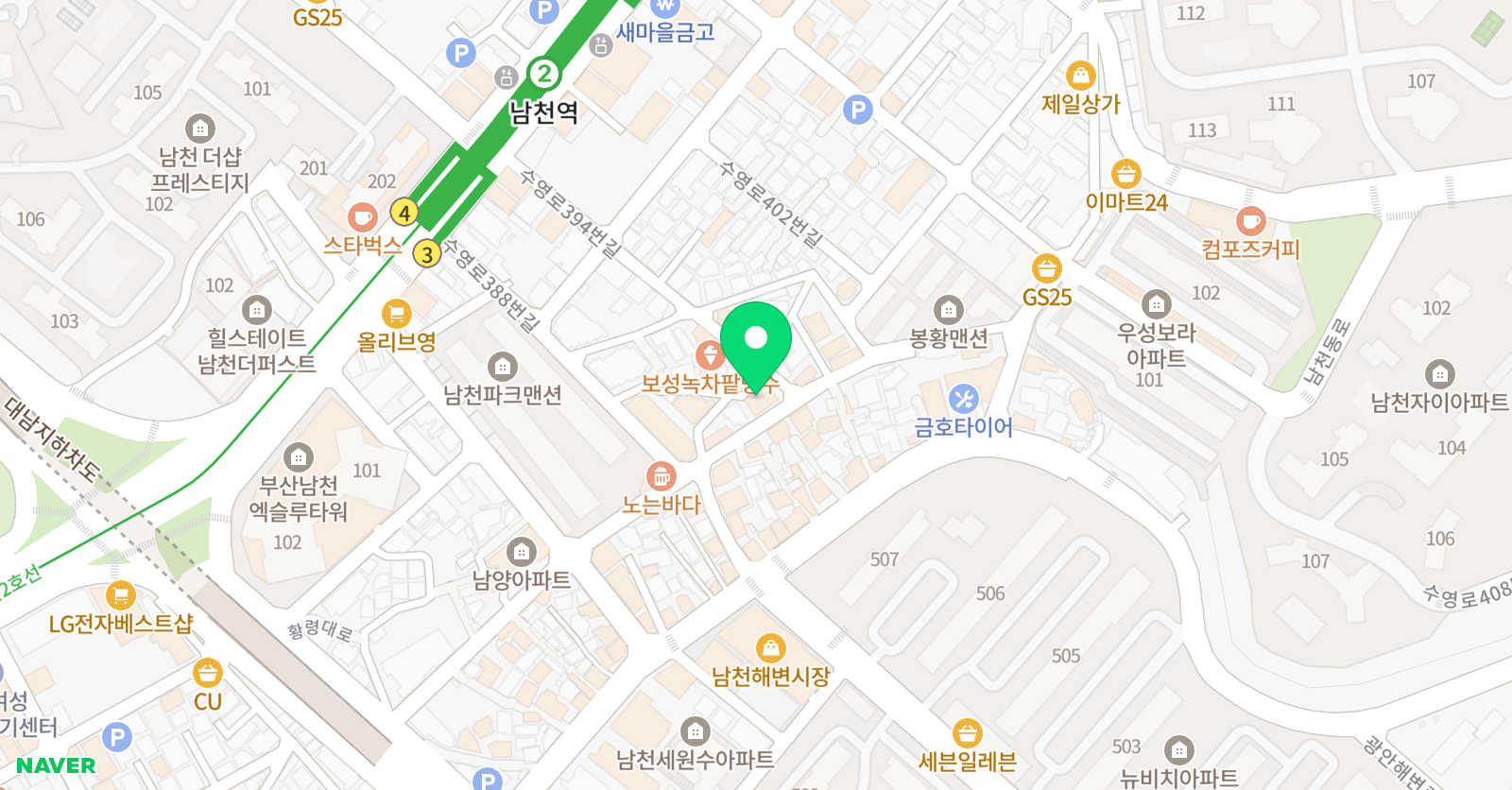 남천리라아카데미 위치