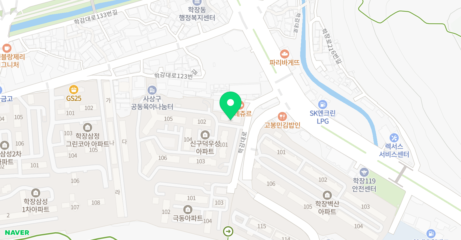 우성연화 피아노 위치