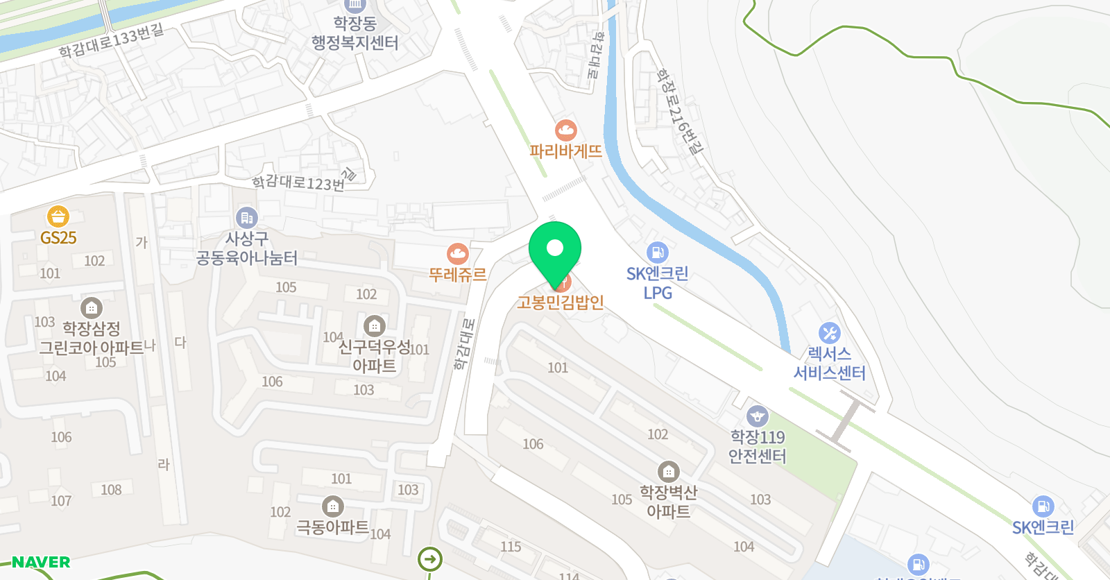 학장탑 영어교습소 위치