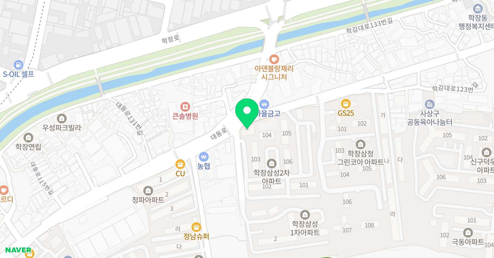 뉴예원 음악학원 위치