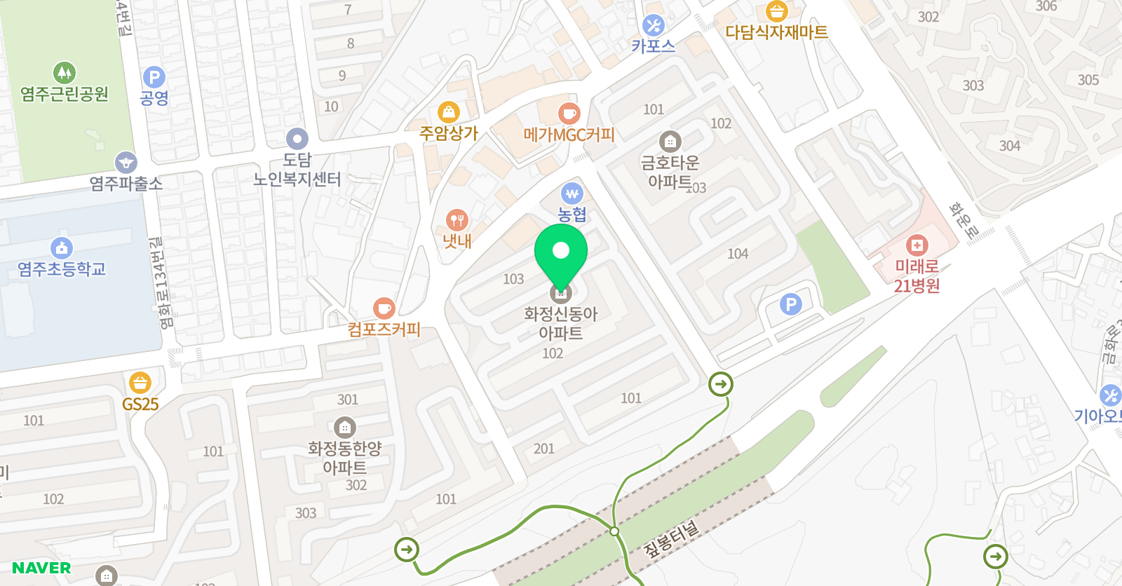리더스 합기도 위치
