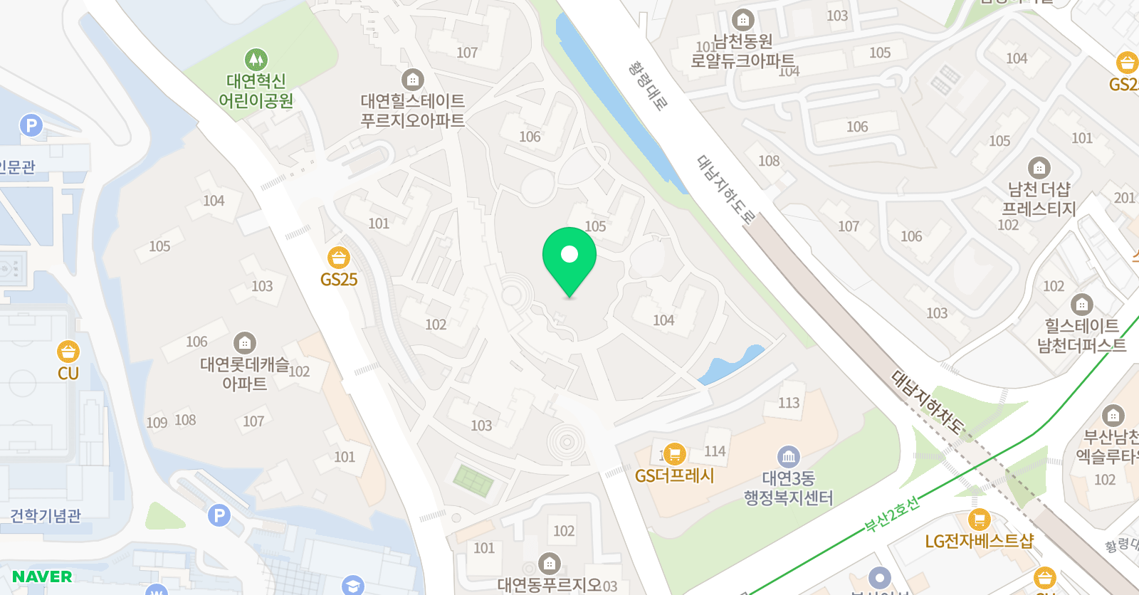 놀작마이 아트 놀작대연 혁신앳홈 위치