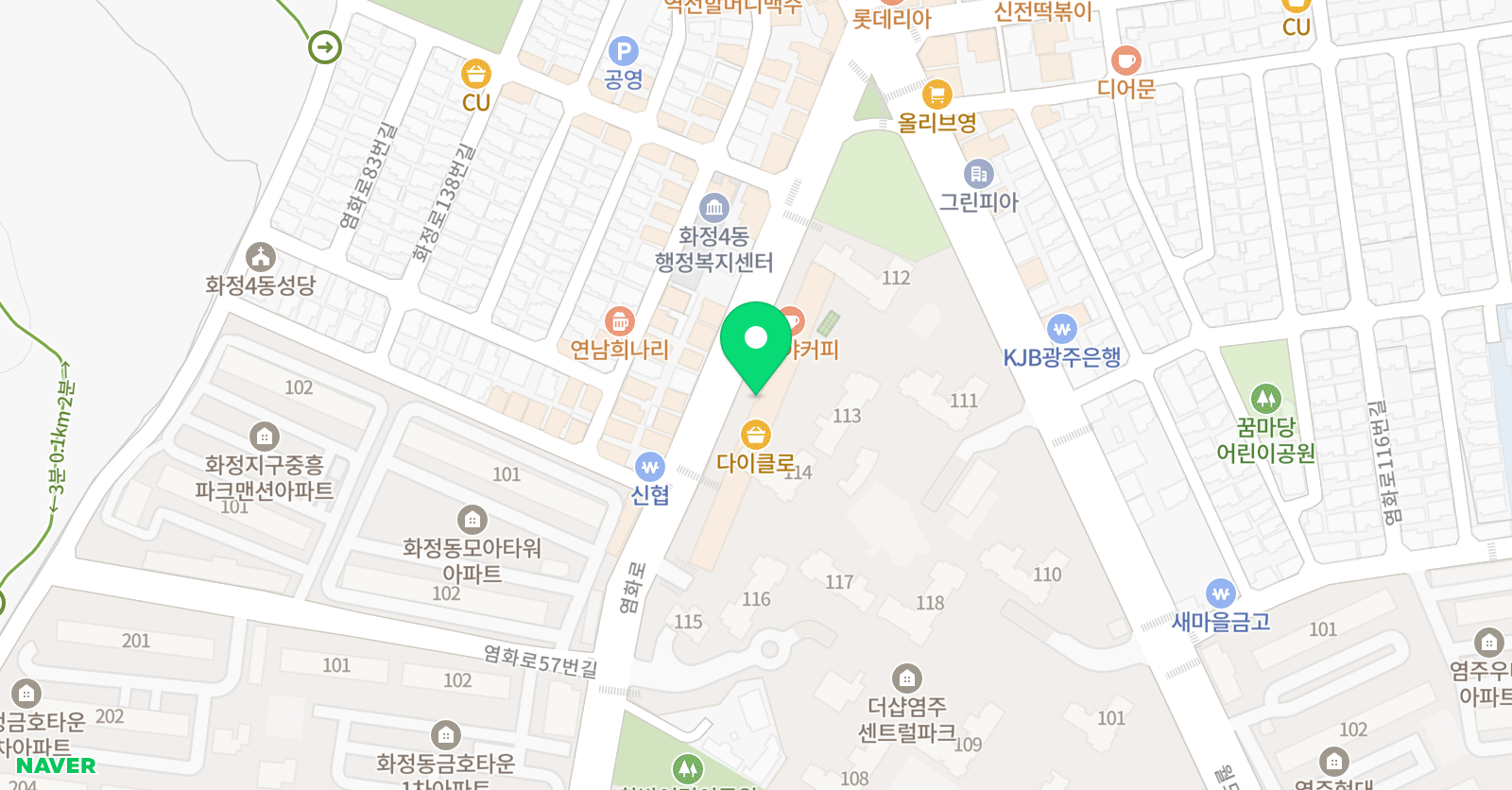 국가대표탑클래스 태권도 위치